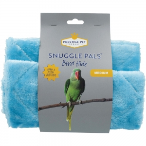 Prestige SNUGGLE PALS BIRD HIDE Medium - Blue (15H x 13W x 24D) - Click for more info