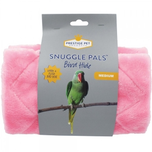 Snuggle Pals BIRD HIDE Medium - Pink (15cmH x 13cmW x 24cmD)