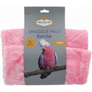 Prestige SNUGGLE PALS BIRD HIDE Large - Pink (22H x 17W x 30D) - Click for more info