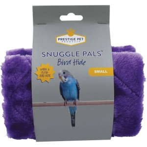 Snuggle Pals BIRD HIDE Small - Purple (11cmH x 10cmW x 17.5cmD)