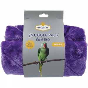 Snuggle Pals BIRD HIDE Medium - Purple (15cmH x 13cmW x 24cmD)