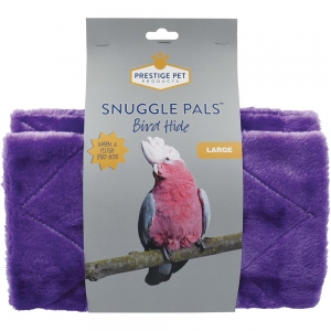 Snuggle Pals BIRD HIDE Large - Purple (22cmH x 17cmW x 30cmD)