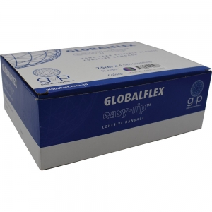 GlobalFlex EASY-RIP COHESIVE BANDAGE - Mixed 12pk 7.5cm x 4.5m