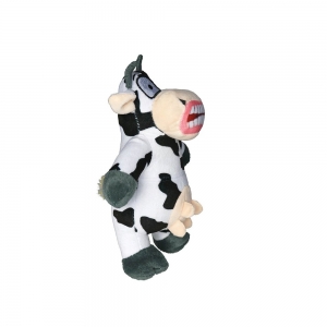 Tuffy MIGHTY TOY JR ANGRY ANIMALS MAD COW 13x7.5cm - Tuff Scale 7 (1 Squeaker)