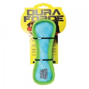 DuraForce JR's BONE Tiger Blue/Green 21cm - Tuff Scale 9 (1 Squeaker)