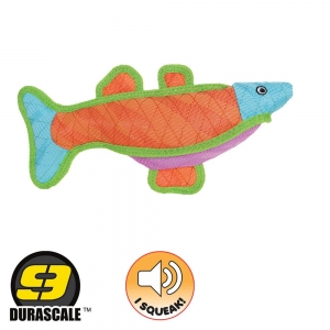 DuraForce FISH 29.5x14.5x7cm - Tuff Scale 9 (1 Squeaker)