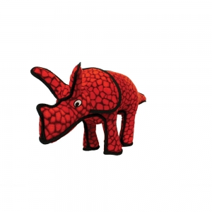 Tuffy DINOSAURS TRICERATOPS 76x25x33cm - Tuff Scale 8 (No Squeaker)