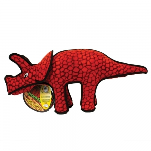 Tuffy DINOSAURS TRICERATOPS 76x25x33cm - Tuff Scale 8 (No Squeaker)