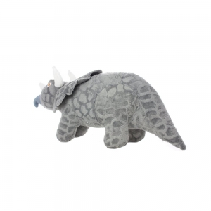 Tuffy MIGHTY TOY DINOSAUR TRICERATOPS 40.5x17.5x12.5cm - T Scale 8 (1 Squeaker)