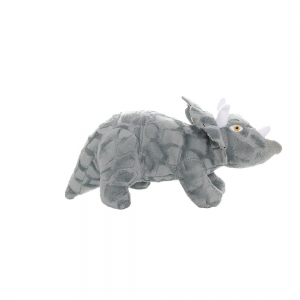 Tuffy MIGHTY TOY DINOSAUR JR TRICERATOPS 26.5x17.5x10cm - T Scale 7 (1 Squeaker)