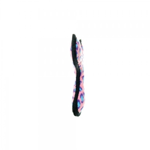Tuffy JR's BOOMERANG Pink Leopard 20x3.5cm - Tuff Scale 8 (3 Squeakers)