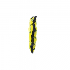 Tuffy JR's GEAR RING Yellow Bones 20x2.5cm - Tuff Scale 8 (3 Squeakers)