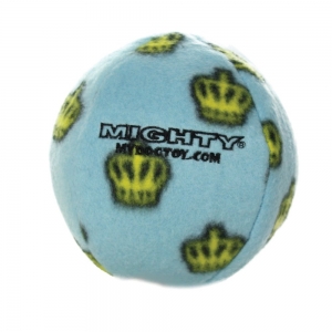 Tuffy MIGHTY TOY BALL Medium Blue 10cm - Tuff Scale 10 (1 Squeaker)