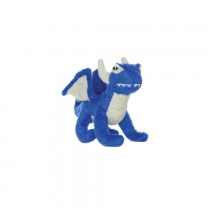 Tuffy MIGHTY TOY DRAGON JR BLUE 20x12.5x12.5cm - Tuff Scale 7 (1 Squeaker)