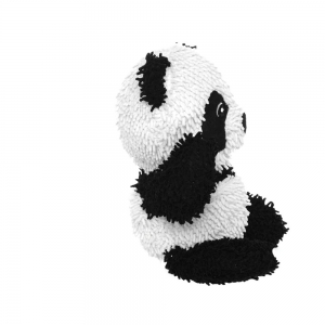 Tuffy MIGHTY TOY M/FIIBER BALL PANDA 24x31cm - Tuff Scale 9 (6 Squeakers)