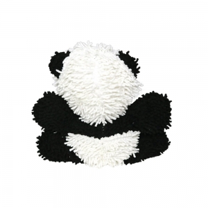 Tuffy MIGHTY TOY M/FIIBER BALL MED PANDA 17x23x9cm - T Scale 9 (6 Squeakers)