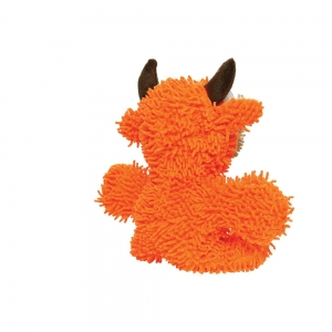 Tuffy MIGHTY TOY M/FIBER BALL MED BULL ORANGE 23x28x10cm-T Scale 9 (6 Squeakers)
