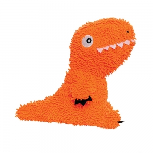 Tuffy MIGHTY TOY M/FIBER BALL MED T-REX 23x25x15cm - Tuff Scale 9 (6 Squeakers)