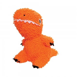 Tuffy MIGHTY TOY M/FIBER BALL MED T-REX 23x25x15cm - Tuff Scale 9 (6 Squeakers)