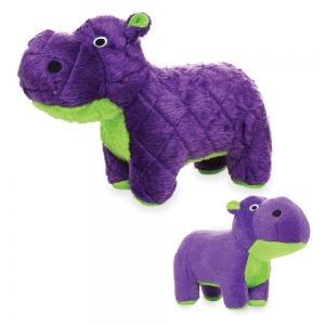 Tuffy MIGHTY TOY SAFARI HERB THE HIPPO Purple 28x20x12.5cm-T Scale 8(1 Squeaker)