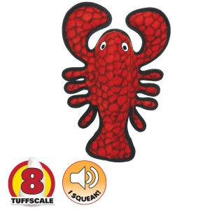 Tuffy SEA CREATURES LARRY LOBSTER 38x25x10cm - Tuff Scale 8 (2 Squeakers)