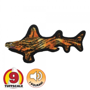 Tuffy SEA CREATURES TIGER SHARK 23x38x15cm - Tuff Scale 9 (1 Squeaker)