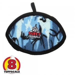Tuffy ULTIMATES ODD BALL Camo Blue 24x16.5cm - Tuff Scale 8 (No Squeaker)