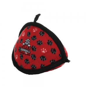 Tuffy ULTIMATES ODD BALL Red Paws 24x16.5cm - Tuff Scale 8 (No Squeaker)