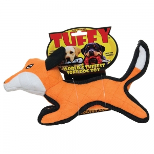 TUFFY ZOO ANIMAL SERIES JR FOX 33x24x9cm - Tuff Scale 9 (1 Squeaker)