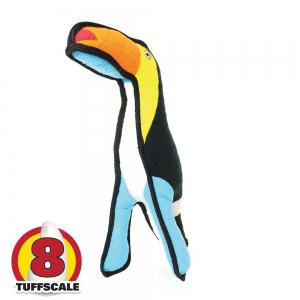 Tuffy ZOO ANIMAL SERIES TOUCAN 30.5x35.5x12.5cm - Tuff Scale 8 (No Squeaker)