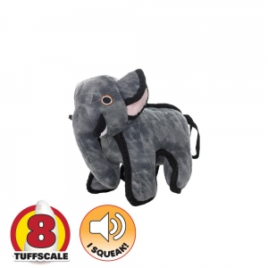 Tuffy ZOO ANIMAL SERIES JR ELEPHANT 25x20x10cm - Tuff Scale 8 (1 Squeaker)