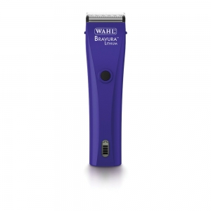 Wahl BRAVURA LITHIUM CLIPPER  w/ADJUSTABLE 5-in1 BLADE Royal Blue - Click for more info